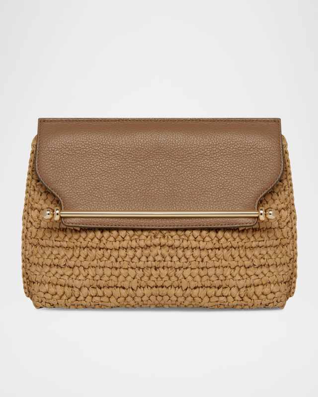 Stylist Raffia Crossbody Bag